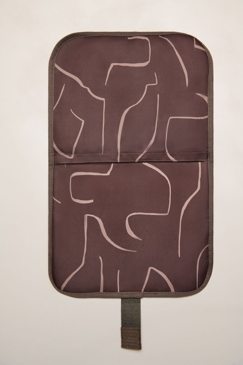 Chocolate brown change mat