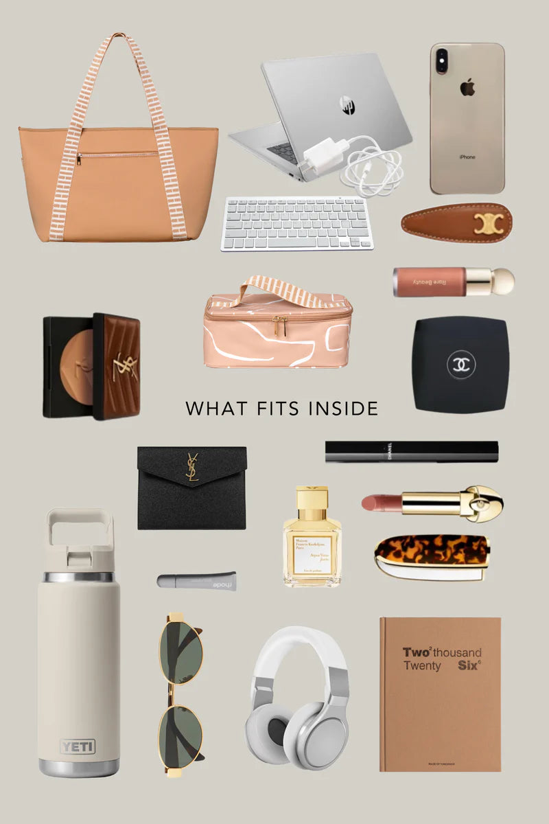 Tan carry all what fits inside